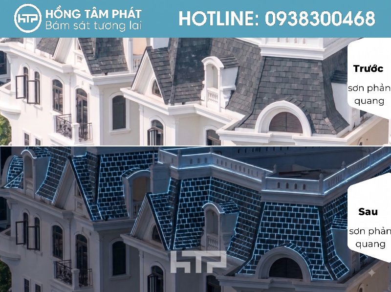Mái ngói biệt thự đẹp khu Victoria Village cực kỳ bền bỉ với thời gian.