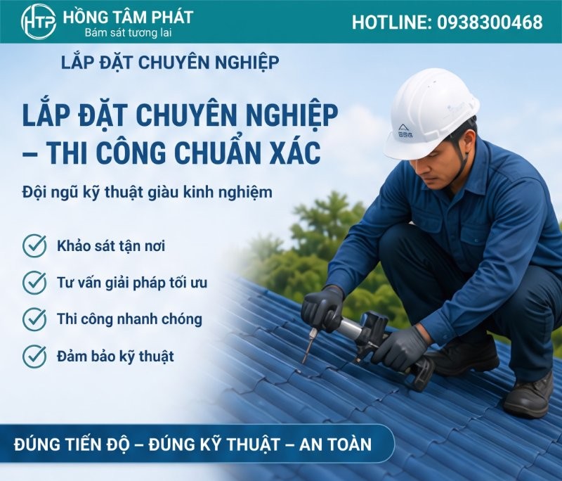 Đừng bỏ lỡ giải pháp Chọn Mái Ngói bền màu theo thời gian từ Hồng Tâm Phát.