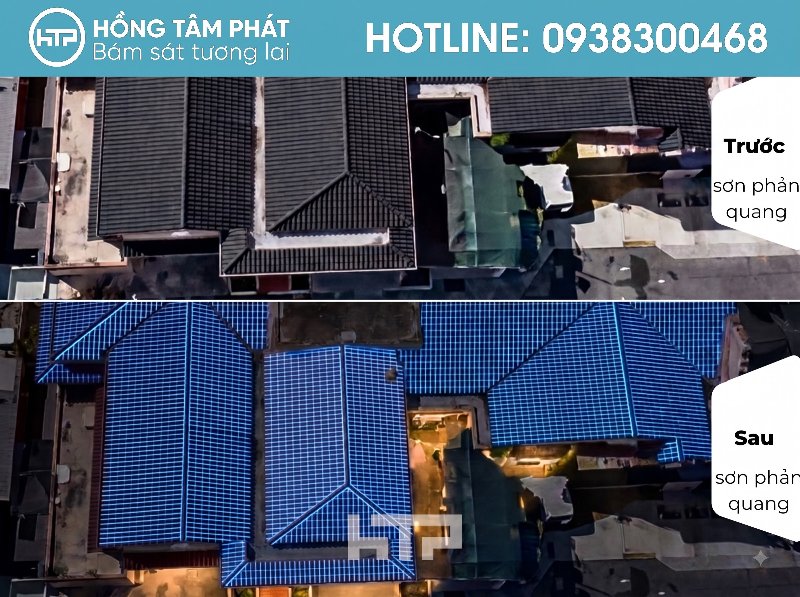 Gia chủ rất tự hào về mái ngói biệt thự đẹp khu Him Lam Tân Hưng.