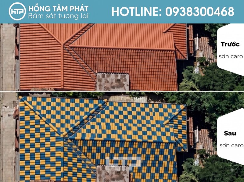 Mái ngói biệt thự đẹp khu Camellia Villa Nam Long mang chuẩn thượng lưu.