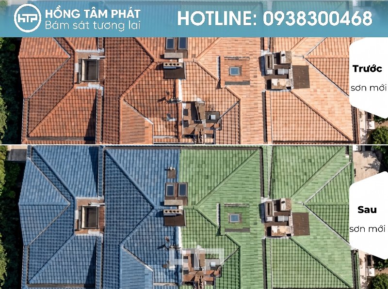 Tôn vinh nét xa hoa nhờ mái ngói Thự Đẹp Khu Chateau Phú Mỹ Hưng.