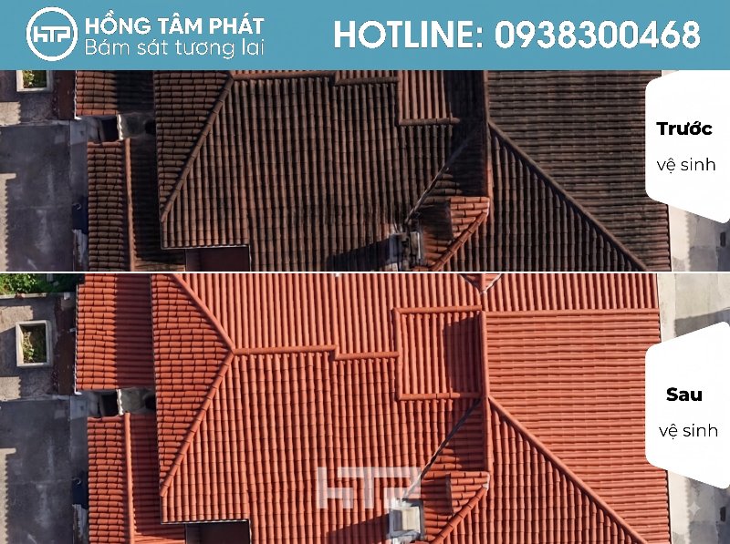 Góc nhìn tuyệt đẹp hướng về mái ngói Thự Đẹp Khu Chateau Phú Mỹ Hưng.