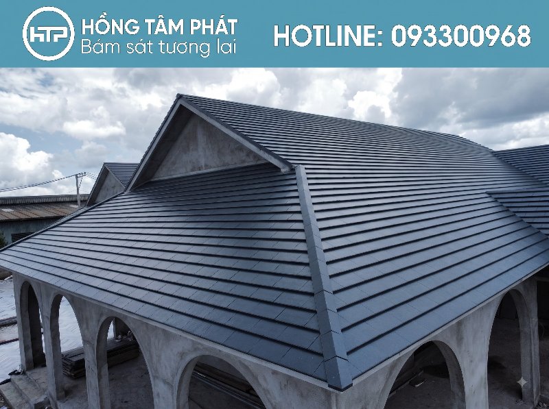Công trình hoàn mỹ ghi dấu ấn sau Thi Công Lợp Ngói Mới xuất sắc từ HTP.