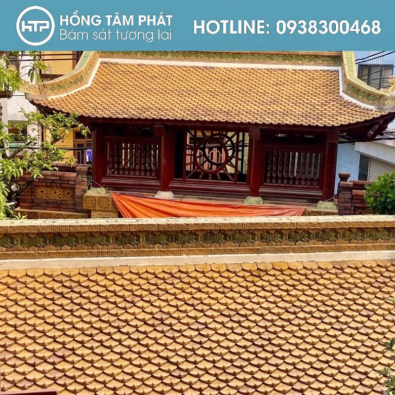 Giá trị lịch sử của ngói vảy cá cũ luôn được giới hoài cổ đánh giá cao.