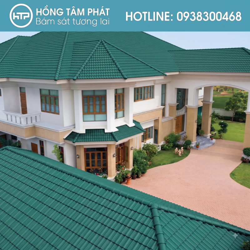 Lựa chọn sơn ngói loại nào tốt sẽ bảo vệ công trình trước thời tiết.
