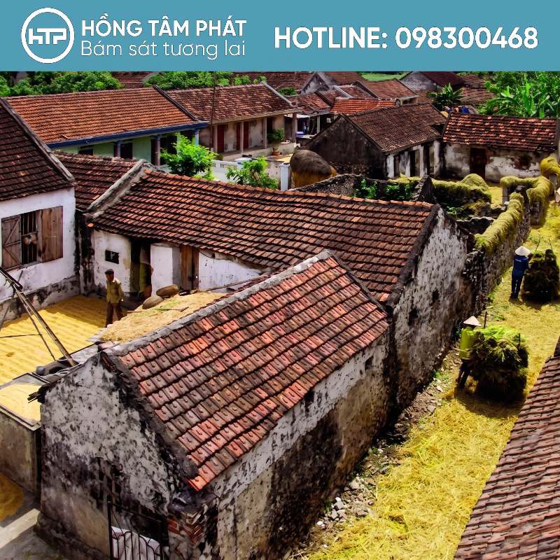 Quy trình xử lý các loại ngói, mái ngói cổ giá trị cần phục hồi.