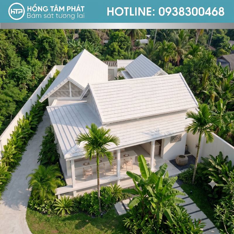 Vị trí viền được chuyên gia phục hồi mái ngói chương 10 hướng dẫn.