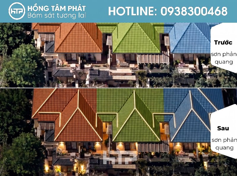 M&aacute;i ng&oacute;i biệt thự đẹp khu Merita Khang Điền c&aacute;ch nhiệt tối ưu.