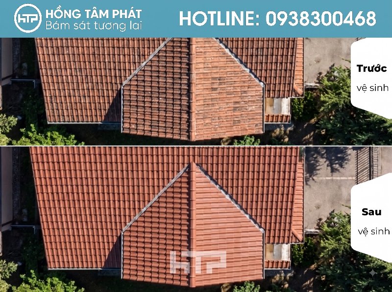 Chiêm ngưỡng đường nét mái ngói biệt thự đẹp khu Nam Phú Villas.