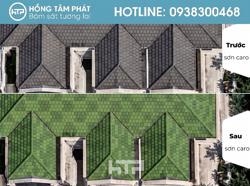 Vẻ kiêu sa của mái ngói biệt thự đẹp khu Nine South Estates.