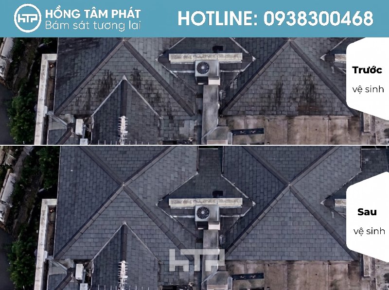 Mái ngói biệt thự đẹp khu Nine South Estates trường tồn cùng năm tháng.