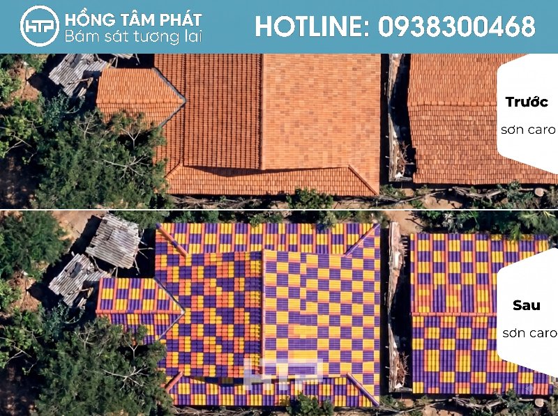 Mái ngói biệt thự đẹp khu Park Riverside mang phong cách hiện đại.