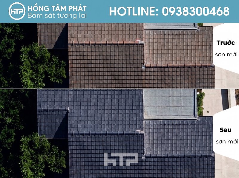 Đằng cấp thể hiện ở mái ngói biệt thự đẹp khu Saroma Villa (Khu đô thị Sala).