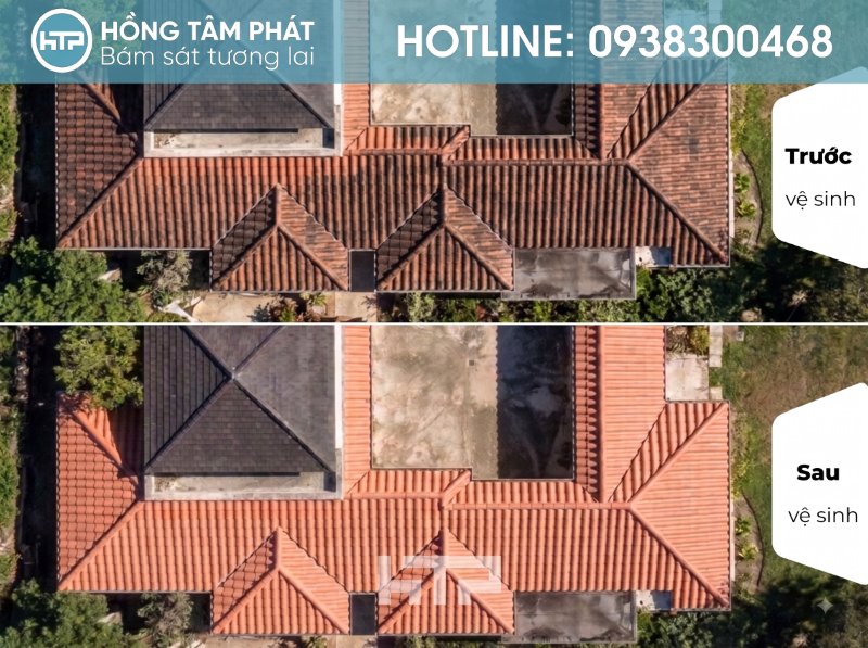 Không gian sống nâng tầm nhờ mái ngói biệt thự đẹp khu Senturia Vườn Lài.