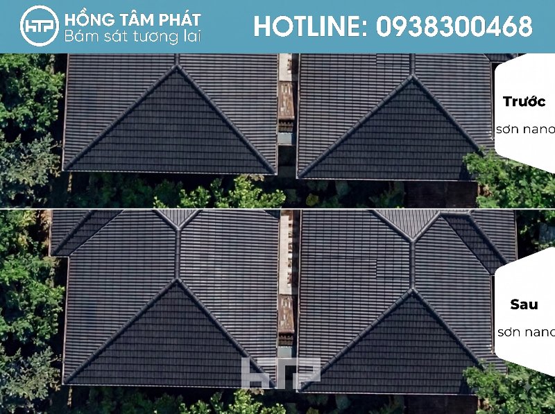 Tông màu hiện đại trên mái ngói biệt thự đẹp khu Valora Kikyo (Nam Long).