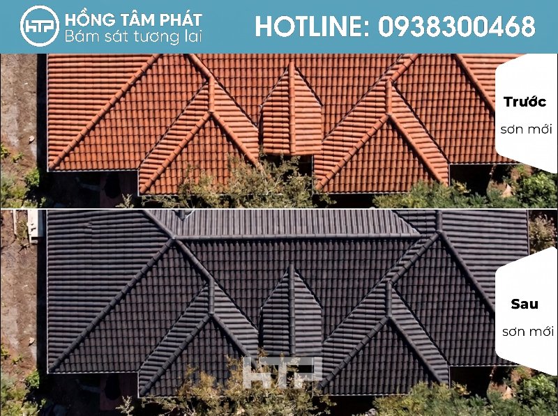 Mái ngói biệt thự đẹp khu Valora Kikyo (Nam Long) tạo nét tối giản.