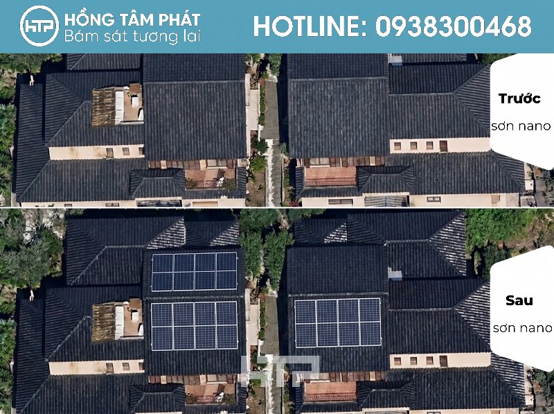 Mái ngói biệt thự đẹp khu Villa Riviera An Phú bền vững lâu.