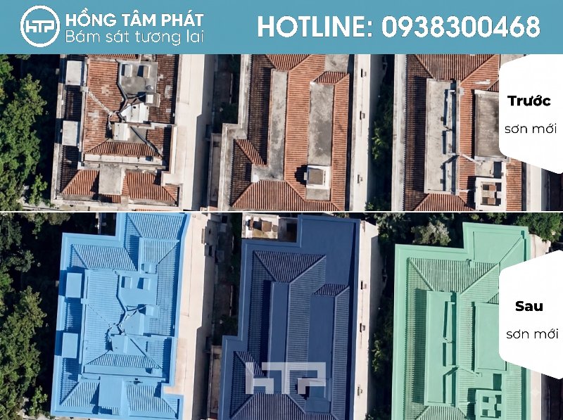 Thiết kế chuẩn mực Mái ngói biệt thự đẹp khu Villa Riviera An Phú.