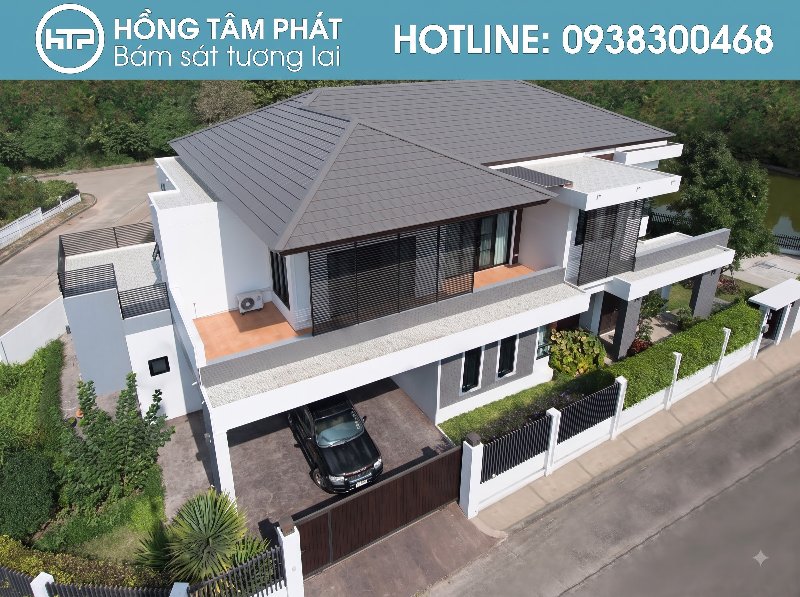 Hotline 0938300468 tư vấn Thi Công Mái Ngói Biệt Thự chuẩn đẳng cấp.