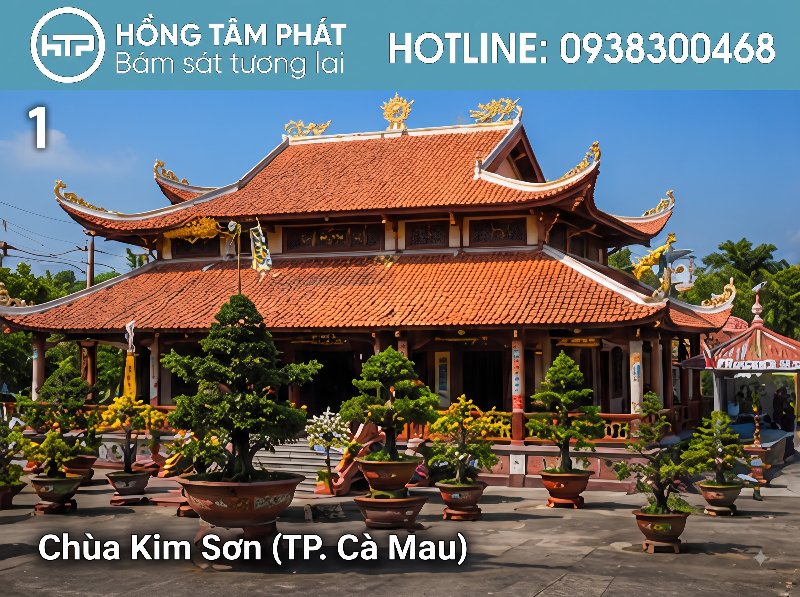 Mái nhà bền đẹp sau khi Sơn Phục Hồi Mái Ngói Tại Cà Mau xong.