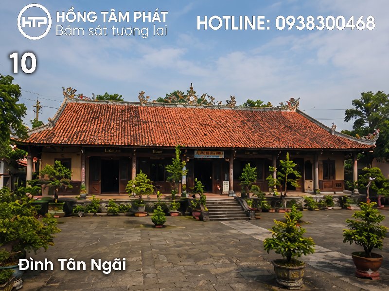 Cận cảnh thi công Sơn Phục Hồi Mái Ngói Tại Vĩnh Long cho nhà phố.