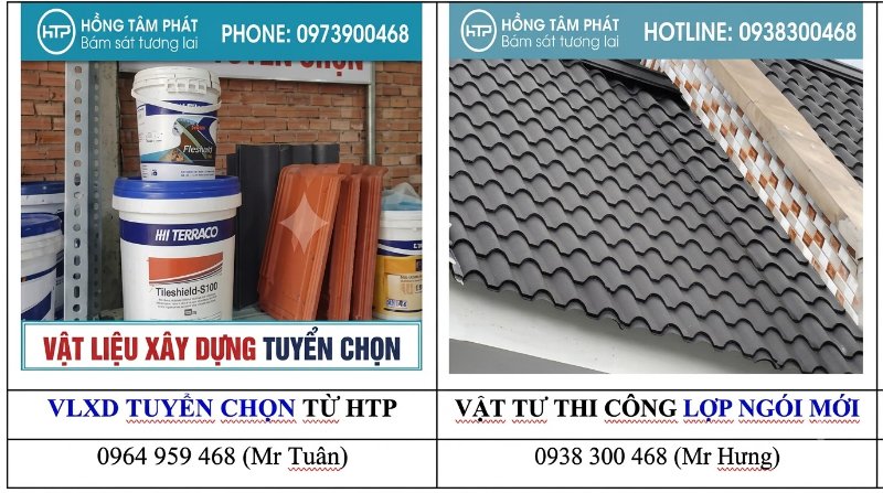 Đảm bảo không xảy ra sự cố xô lệch ngói khi Lợp mái ngói mới chuyên nghiệp.