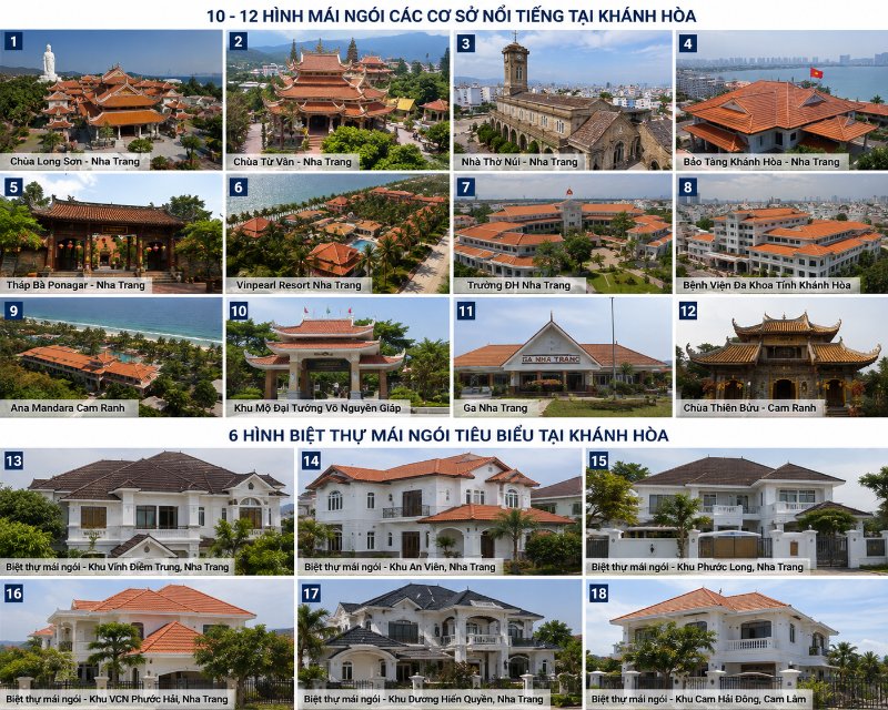 Dịch vụ Sơn Phục Hồi Mái Ngói Tại Khánh Hòa uy tín từ Hồng Tâm Phát.