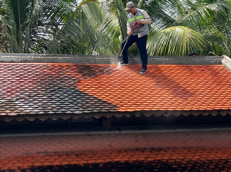 Dịch vụ sơn phục hồi Mái Ngói Nhà Thờ Tại Củ Chi chuyên nghiệp HTP.