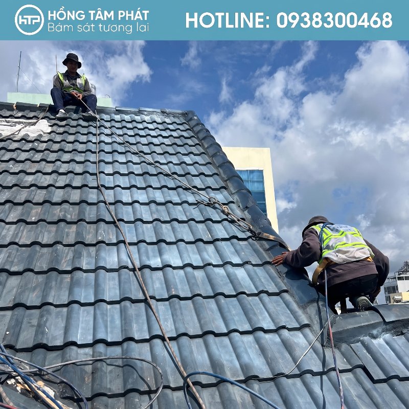 Hotline 0938300468 Chống Thấm Và Sơn Mái Ngói Bình Chánh uy tín.