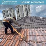 Quy trình thi công sơn Mái Ngói Biệt Thự Tại Quận 7 an toàn cao.