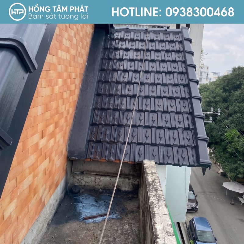 Hồng Tâm Phát chuyên sơn Mái Ngói Biệt Thự Tại Củ Chi giá rẻ.