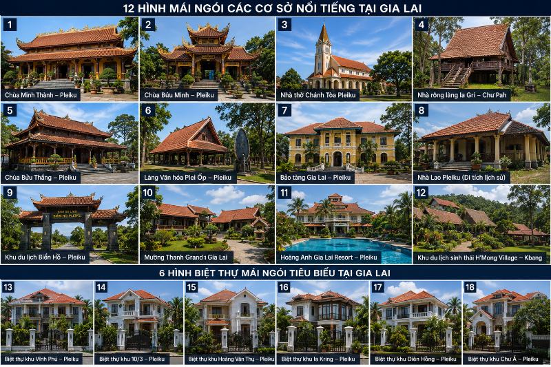 Dịch vụ Sơn Phục Hồi Mái Ngói Tại Gia Lai uy tín từ Hồng Tâm Phát.