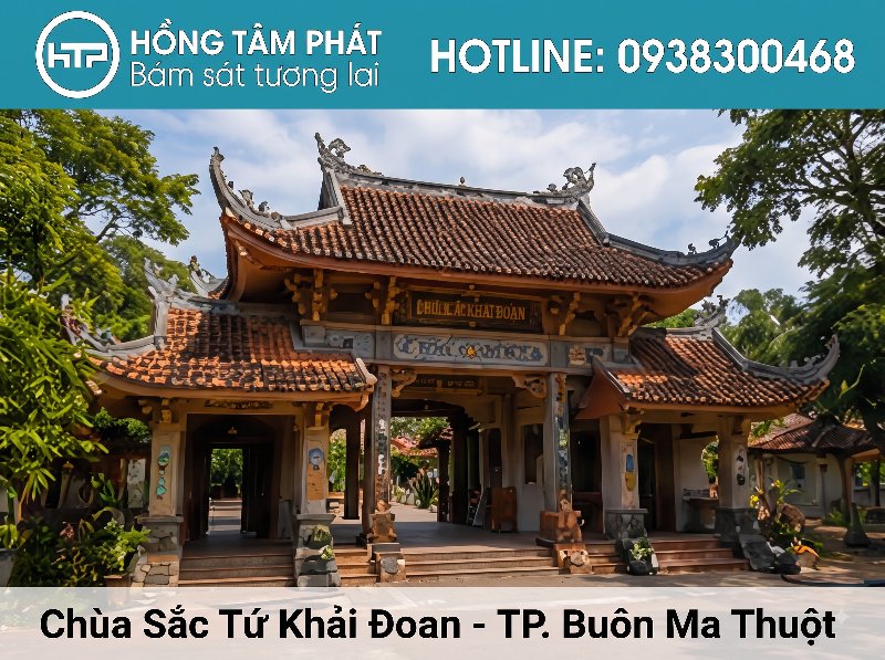 Đội thợ tay nghề cao Sơn Phục Hồi Mái Ngói Tại Đắk Lắk tận tâm.