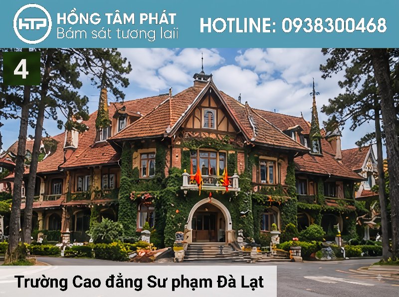 Độ bền màu tối ưu khi Sơn Phục Hồi Mái Ngói Tại Đà Lạt cùng HTP.