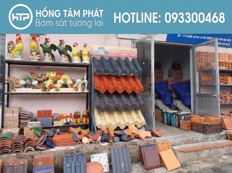 Dịch vụ Bán Ngói Các Loại Tại HCM giao hàng nhanh chóng trong ngày tại HTP.