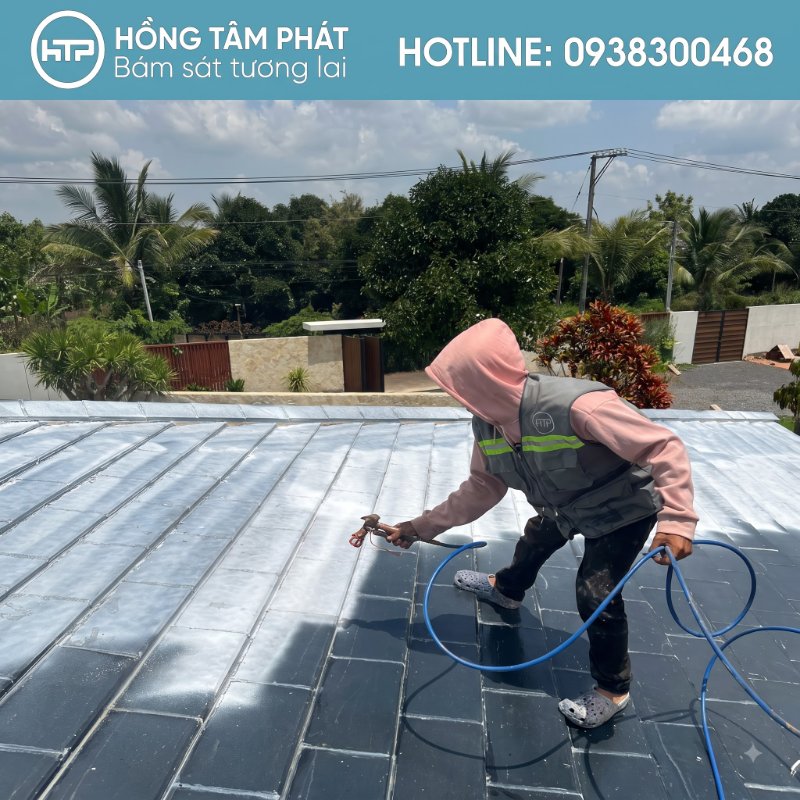 Hotline 0938300468 tư vấn Chống Nóng & Chống Thấm Mái Ngói giá tốt.