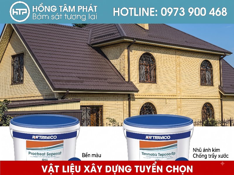Hồng Tâm Phát chuyên cung cấp dịch vụ Phủ Bóng Mái Ngói tăng độ bền và thẩm mỹ.