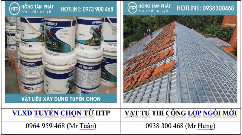 Lợp mái ngói mới chuyên nghiệp mang đến sự an tâm tuyệt đối cho tổ ấm.