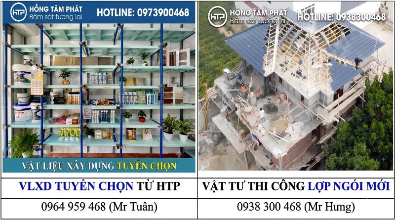 Lợp mái ngói mới chuyên nghiệp bước khởi đầu vững chắc cho ngôi nhà mới xây.