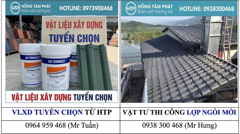 Lợp mái ngói mới chuyên nghiệp giúp mái nhà bạn chống chọi mọi trận mưa giông.