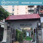 Gói thầu Sơn Phục Hồi Mái Ngói Trường Mầm Non chuyên nghiệp từ HTP.