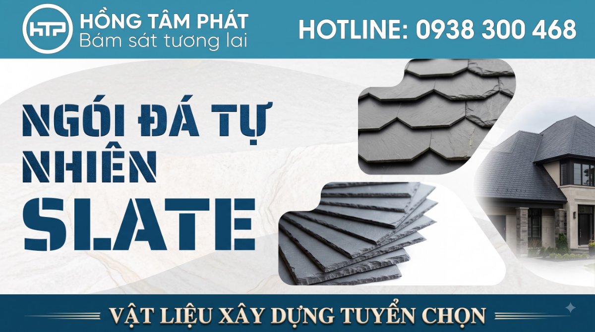Khám phá vẻ đẹp độc đáo của ngói đá tự nhiên mang lại sự sang trọng cho ngôi nhà.