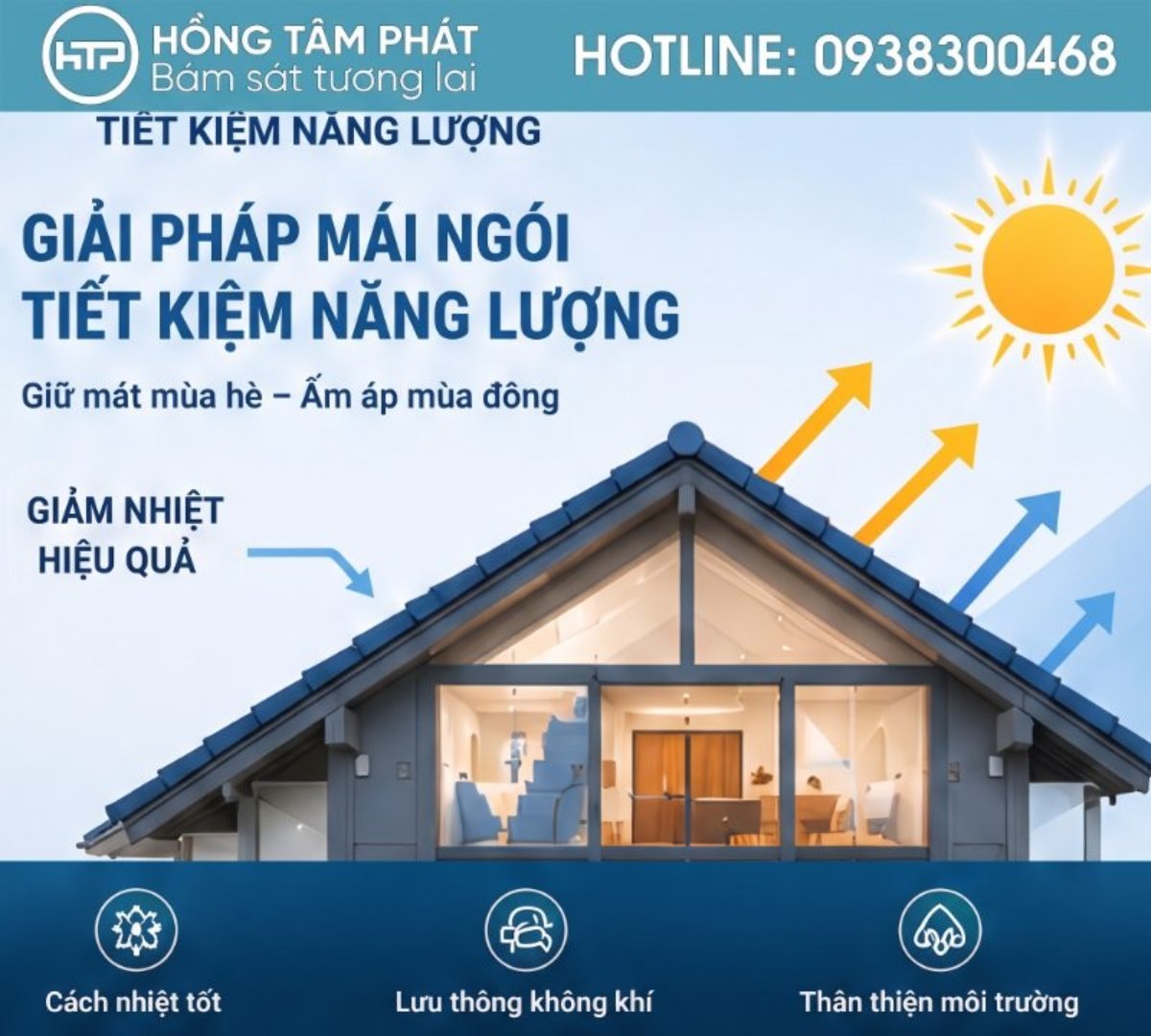 Bề mặt sáng bóng của ngói tráng men giúp chống thấm dột và phản xạ nhiệt tuyệt vời.