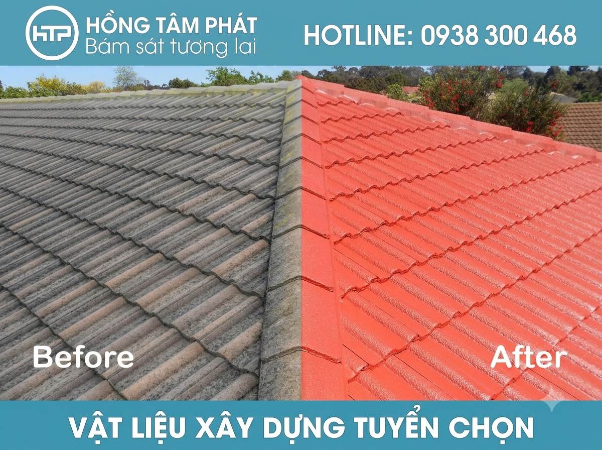 Công nghệ hiện đại của ngói phủ đá mang lại khả năng cách âm và cách nhiệt tối ưu.