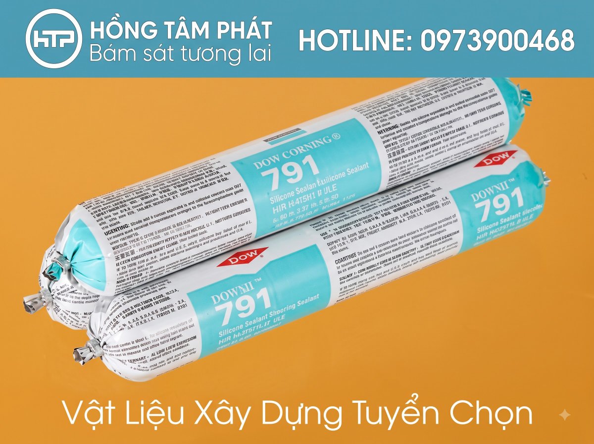 Khả năng bám dính siêu chắc chắn của Keo Silicone Dowsil trên bề mặt kính.