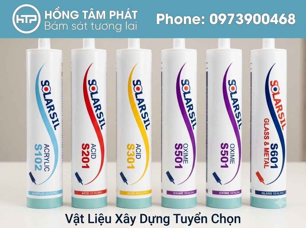 HTP phân phối số lượng lớn Silicone Solarsil S102 giá siêu rẻ cho đại lý.