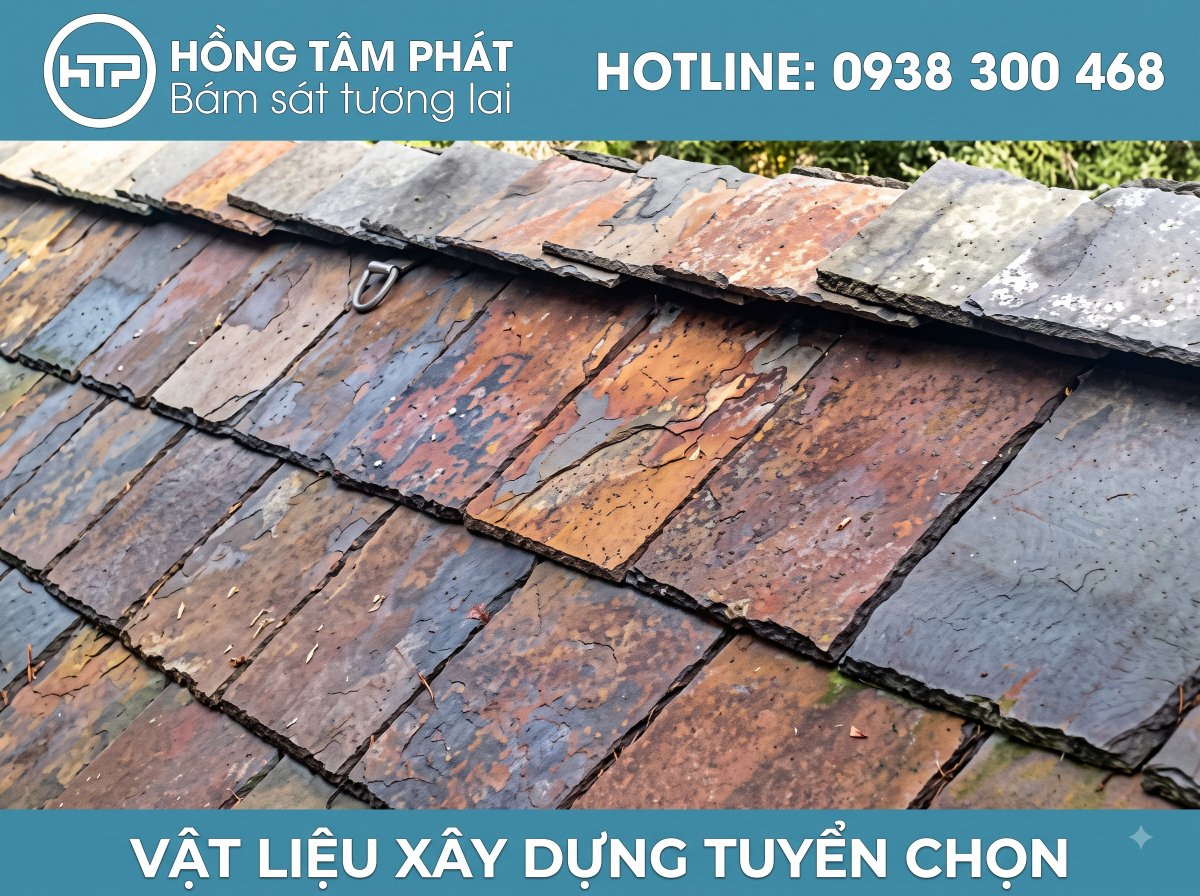 Sản phẩm ngói đá sở hữu độ bền cơ lý vượt trội cùng phong cách kiến trúc châu Âu.