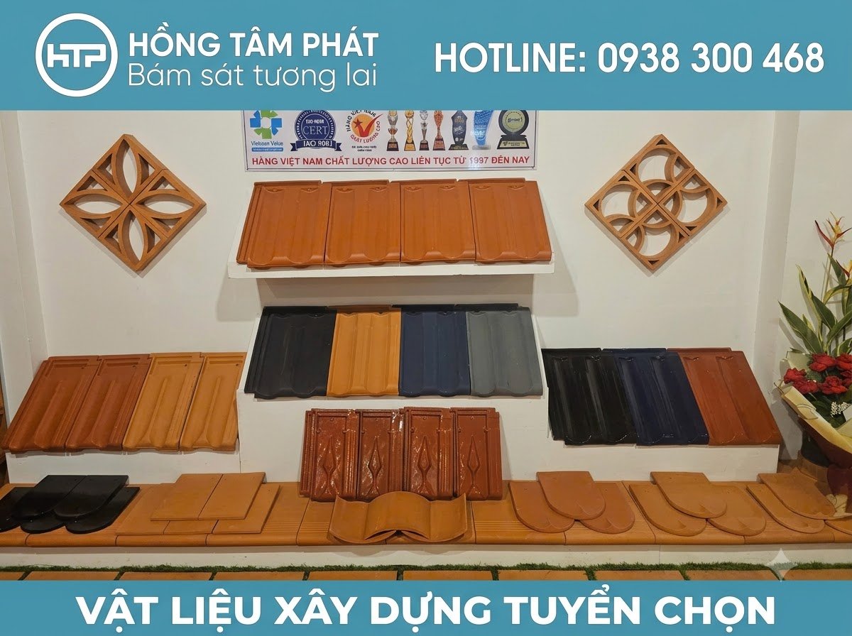Đầu tư ngói tráng men chính hãng để nâng cao độ bền vững và thẩm mỹ cho tổ ấm.