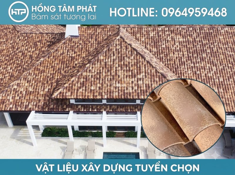 Chuyên thi công ngói cong ngói cổ đẹp cho công trình đền chùa, nhà thờ họ cổ kính.