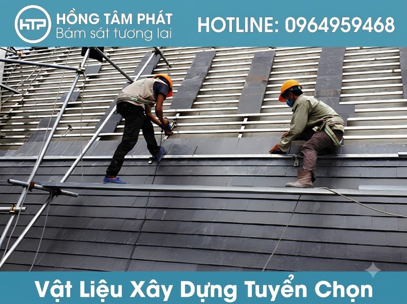 Báo giá mái ngói khung kèo sắt hộp trọn gói vật tư nhân công cạnh tranh.